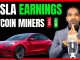 TESLA Earnings, Bitcoin Miners #djt #mstr #mara #riot #clsk