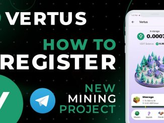 Vertus: How to Register | New Telegram Based Mining Project #FreeMining #CryptoMining #VERT