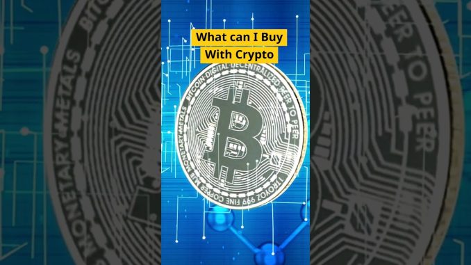 What Can You Buy with Cryptocurrency? #shorts #shortvideo #crypto #cryptocurrency #cryptonews