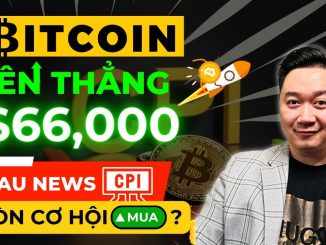 BITCOIN Lên Thẳng $66,000 Sau CPI News. Còn Cơ Hội Mua?