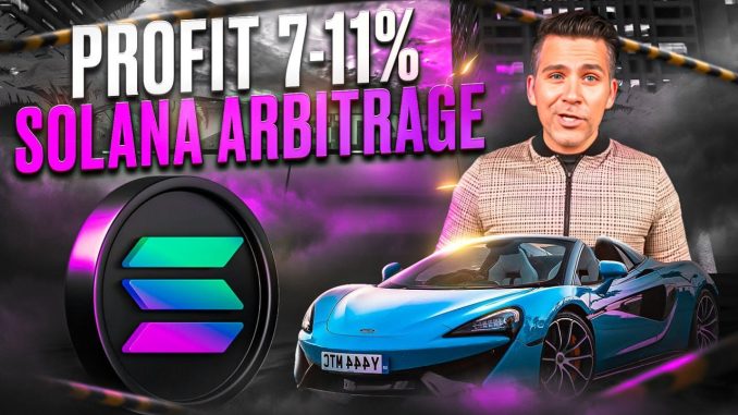 Crypto Arbitrage Guide | Solana Arbitrage Strategy in 2024 | Profit +11% | My New Guide