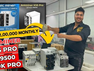 Earn 2 LAKH Monthly With Ant Miner KS 5 Pro | S19K Pro | Antminer L7 9500 | Earn with mining