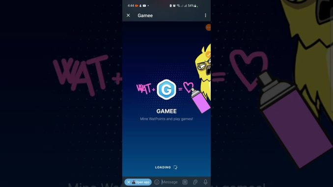 GAMEE Watpoint how to restart mining guide step by step | how to claim Watpoint #gamee #watpoint