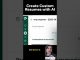 How to write a resume with Ai? #aitrend #aitools  #ainews #technews #ai #resume #bestaitools