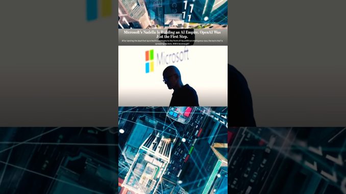 Microsoft’s AI Empire 🤖 #foryoh #news #money #technology #world #fypシ