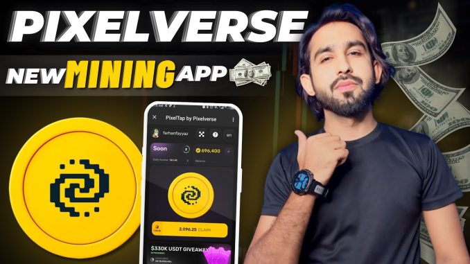 PixelTap New Mining App - Pixelverse Telegram Crypto Mining Bot - Earn Money without investment