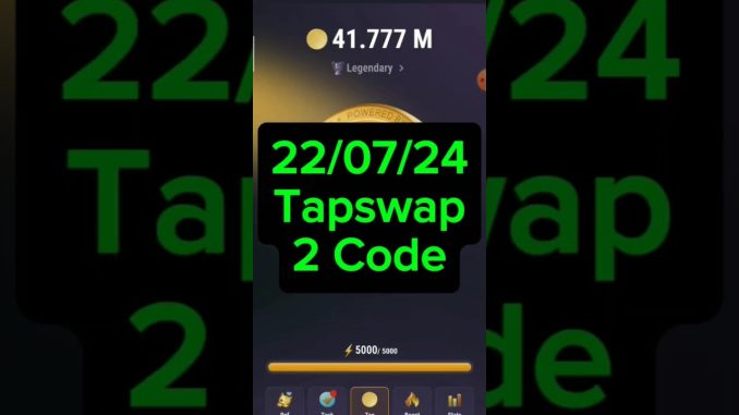 22 July Tapswap Code || Delicious Crypto News & 10 Passive Income ideas #tapswap #tapswapsecretcode
