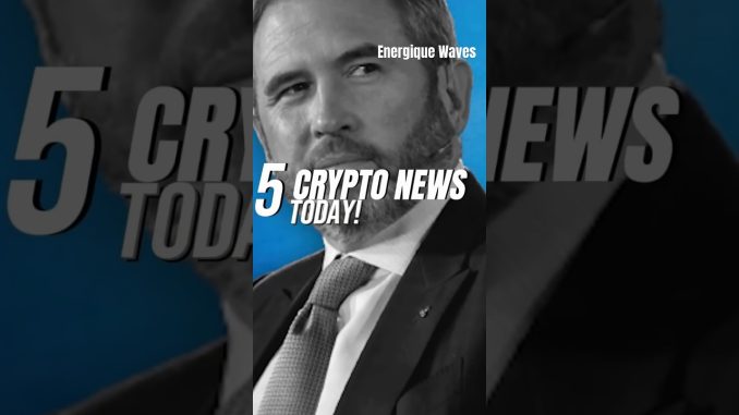 5 crypto news today. #motivation #success #new #shorts #energy #crypto #bitcoin #bnb