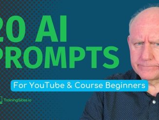 AI for Beginners: 20 Must-Try Prompts for YouTube Videos and Online Courses