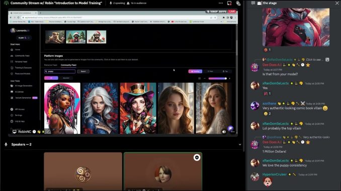 Leonardo Ai- Guide To Model Training   RobinNC   Community Stream