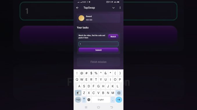TapSwap Crypto News code|TapSwap video #tapswapcodetoday #crypto #tapswapupdate #tapswap