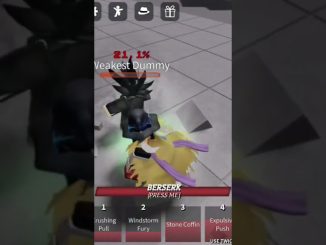 (first time ai voice) tatsumaki combo for beginners #roblox #thestrongestbattlegrounds