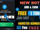 FREE EARN  TON COIN |  Hamster Kombat Withdrawal FREE GAS FEE | TON Mining | Free Ton Claim