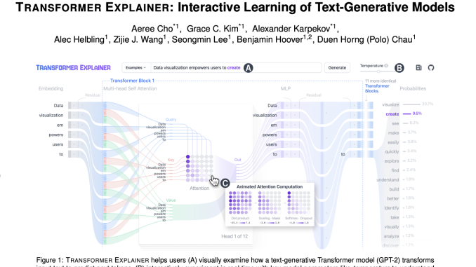 Transformer Explainer: An Innovative Web-Based Tool for Interactive Learning and Visualization of Complex AI Models for Non-Experts