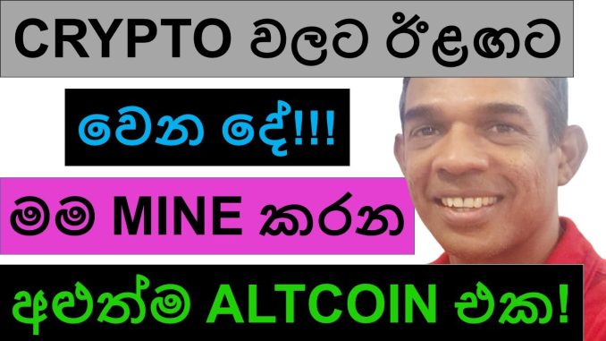 WHAT'S NEXT FOR CRYPTO? | THE NEXT ALTCOIN I'M MINING SOON!