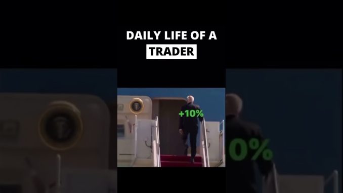 Daily life of a trader🤑🤣 #trader #tradingstrategy #crypto news #cryptomarket