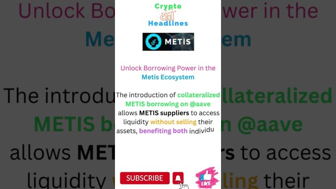METIS Crypto news from Crypto Headlines