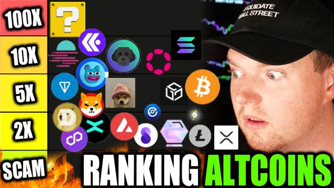 ALERT 🚨 SCAM OR NOT... Ranking Altcoins Tier List. BITCOIN PRICE LIVE. Bitcoin Trading & Crypto News