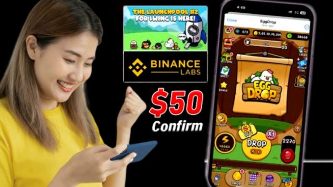 Gomble Games $G token Mining on EggDrop Telegram Game Birdies Staking Guide