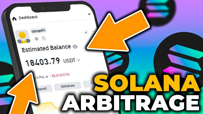 How I Make 500 SOL Every Day With Binance! Crypto Trading Guide 2024 *Solana Arbitrage Strategy *