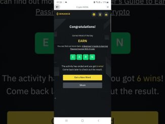 Binance Crypto WODL Answer Today | Word Of The Day | Crypto Mining Theme