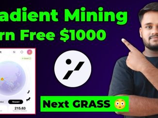 Gradient Network Airdrop Full Guide || New Free Mining Airdrop like GRASS || New Free Mining App