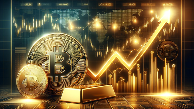 US Bitcoin ETFs Amass Over Half of Gold’s Holdings in First Year
