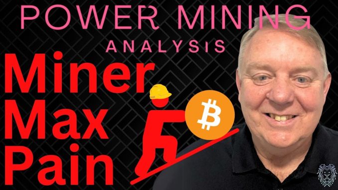 Miner Max Pain? | Bitcoin Miners Retreating | Bitcoin Price Analysis | Top Bitcoin News Now | BTBT