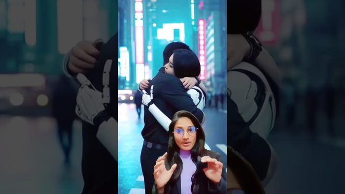 Ai girlfriend 🥰 #trending #news #robot