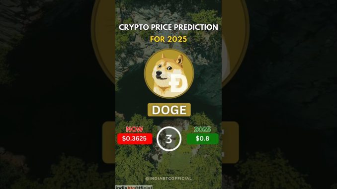 Crypto Price Prediction For 2025...??#crypto #cryptotrading #bitcoin #memecoin #priceprediction