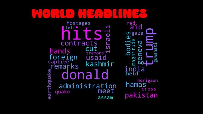 World Top headlines | 2025-02-27 | AI NEWS | #worldnews #topheadlinestoday #todaytopheadlines