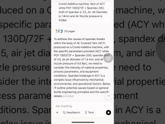 AI guides to overcome spandex cuts inside ACY#shortvideo #acy #yarn #spandex#cuts #textile