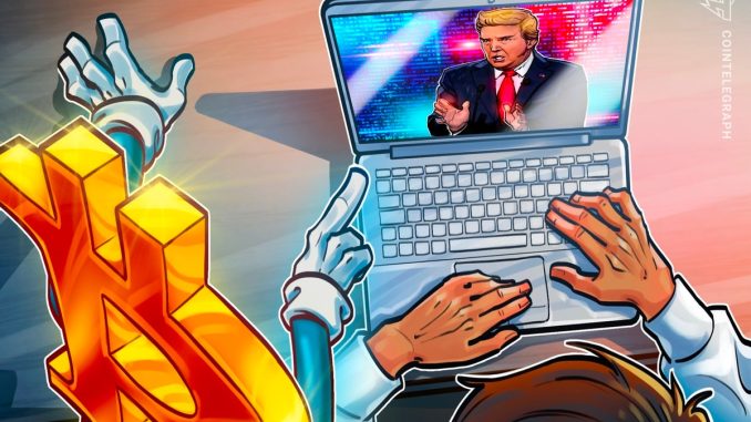 Bitcoin price thaws after Trump statement — Trader says ‘stay nimble and cashed up’