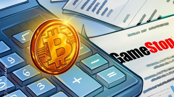 GameStop takes the orange pill