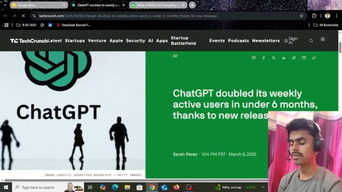 Latest AI News | AI News | ChatGPT Doubled Its Active Users