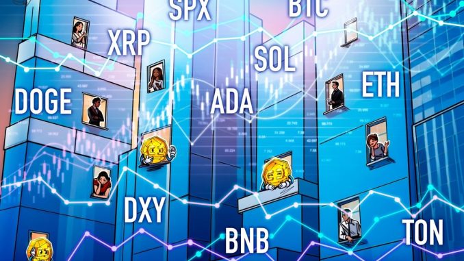Price analysis 3/31: SPX, DXY, BTC, ETH, XRP, BNB, SOL, DOGE, ADA, TON