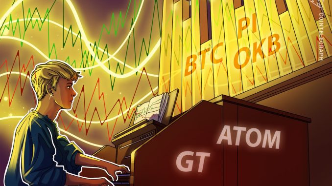 Bitcoin falls below $80K — Will PI, OKB, GT and ATOM outperform BTC and altcoins?