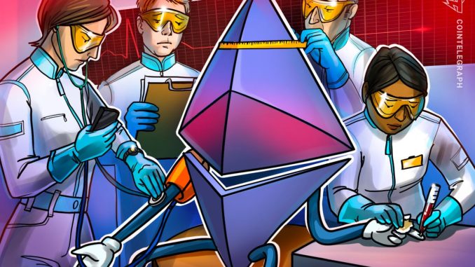 Ethereum market share nears historic lows as ETH price risks falling to $1,100