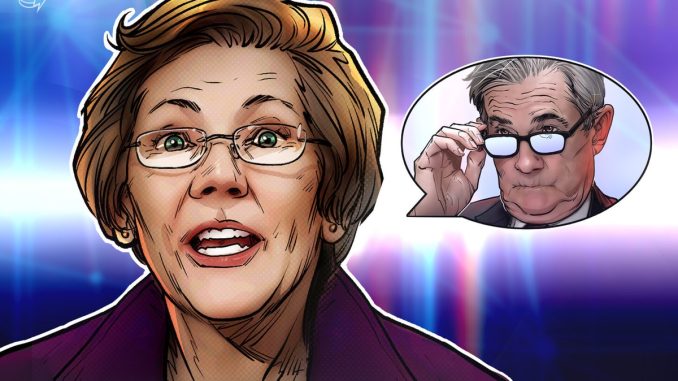 Firing Jerome Powell will crash financial markets — Sen. Elizabeth Warren