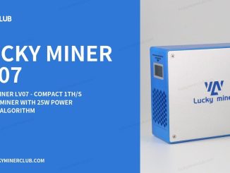 Lucky Miner LV07 – Compact, Efficient Bitcoin Miner for Beginners | Start Mining Today!