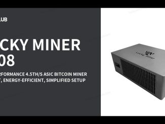 Lucky Miner LV08 4.5T : Bitcoin Mining Lottery Machine for Beginners at Home