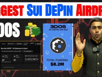 [ NEXT SUI AIRDROP ] 3DOS Depin Airdrop Joining Full Guide || New Crypto Free Airdrop