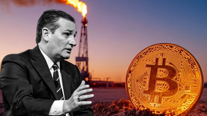 Senator Ted Cruz introduces FLARE Act to repurpose flared gas for Bitcoin mining