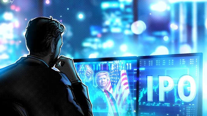 Trump-affiliated crypto mining venture mulls IPO — Report