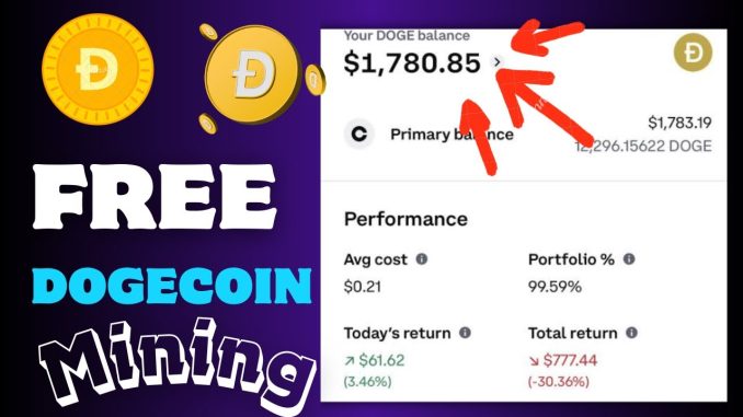 Free Dogecoin Cloud Mining 2025 - Best Crypto Strategy For Beginners