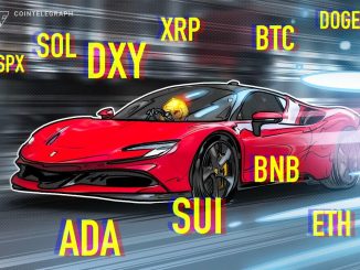 Price predictions 5/5: SPX, DXY, BTC, ETH, XRP, BNB, SOL, DOGE, ADA, SUI