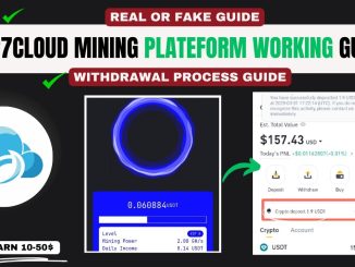 Top7Cloud Mining Website Full Guide | Top7Cloud Withdrawal Process |  Real or Fake?