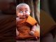 monk cute baby video #music #song #cute #shortsfeed #baby #cutebaby #ai #funny #monk #shorts #news