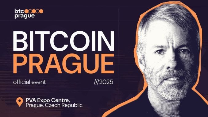 Bitcoin Prague 2025, Michael Saylor Speech - Day 4 Livestream