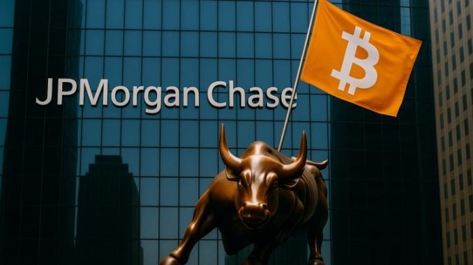 JPMorgan Chase set to accept Bitcoin, crypto ETFs as loan collateral
